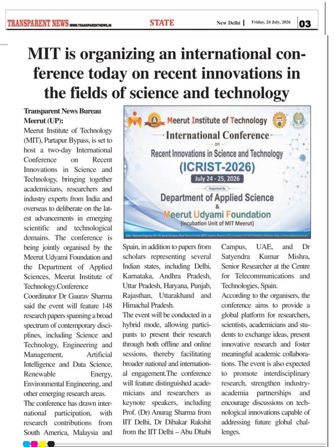 ICRIST-2026 conference photo